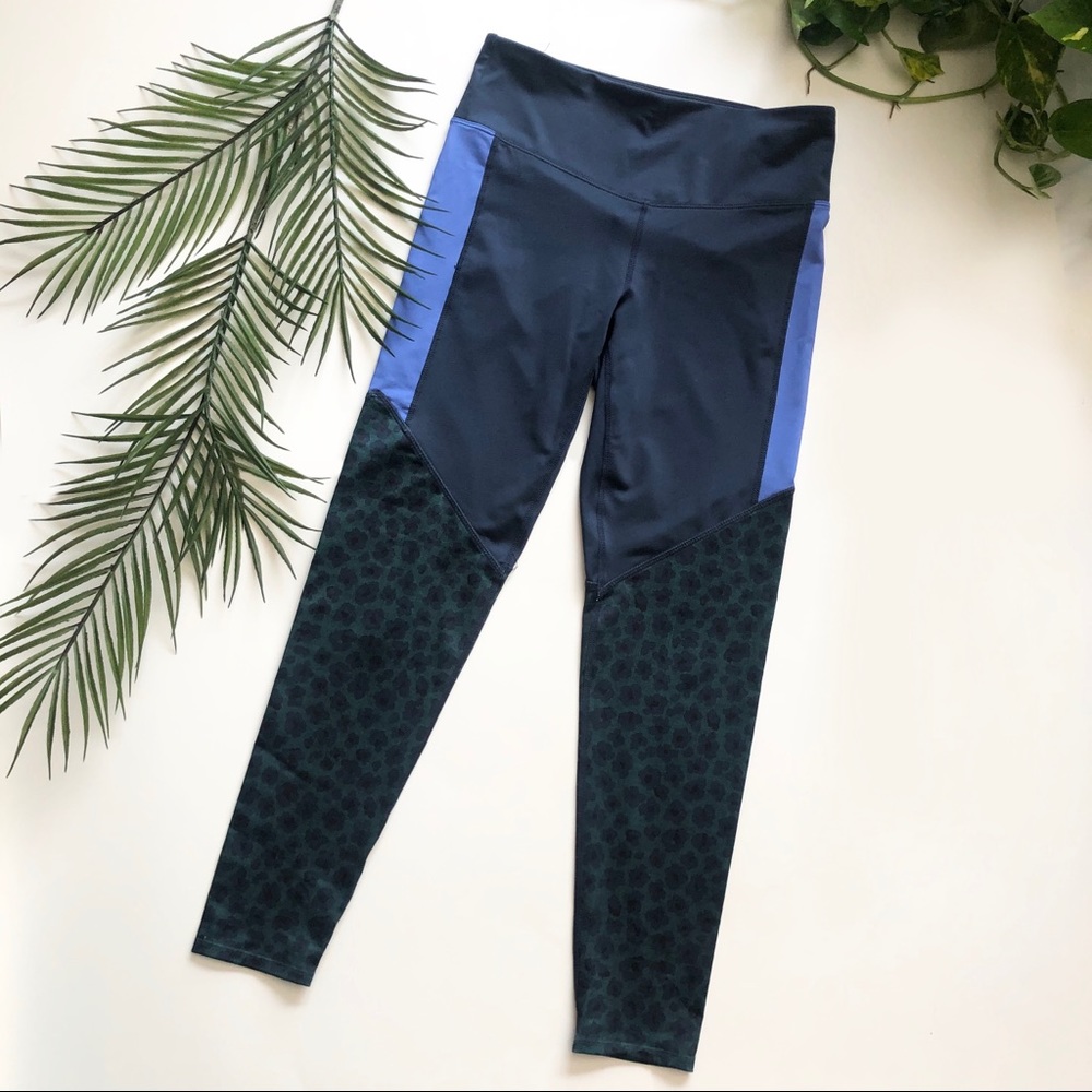 JoyLab 7/8 Color Block High-Waisted Leggings